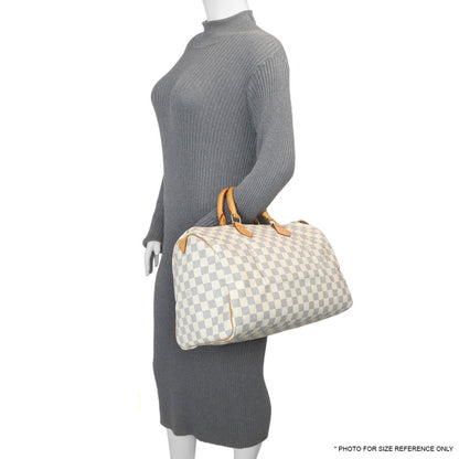 Exclusive Louis Vuitton Damier Azur Speedy 35 — Alternate View 14
