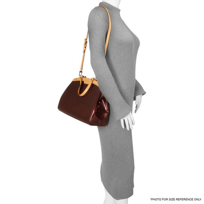 Exclusive Louis Vuitton Rouge Fauviste Vernis Brea MM — Alternate View 11
