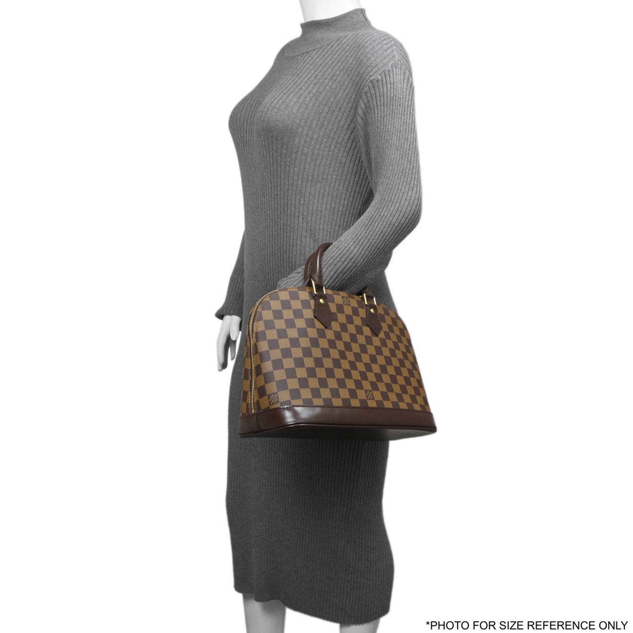 Exclusive Louis Vuitton Damier Ebene Alma PM — Lifestyle View