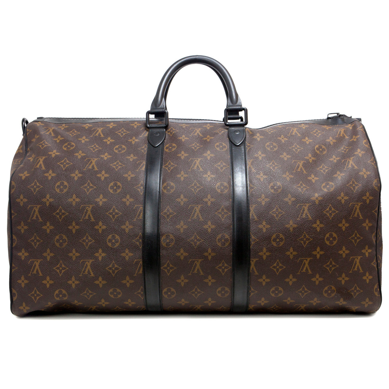 Exclusive Louis Vuitton Monogram Waterproof Keepall Bandouliere 55 — Alternate View 11