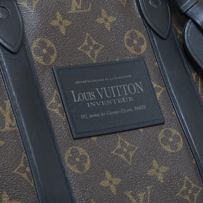 Exclusive Louis Vuitton Monogram Waterproof Keepall Bandouliere 55 — Back View