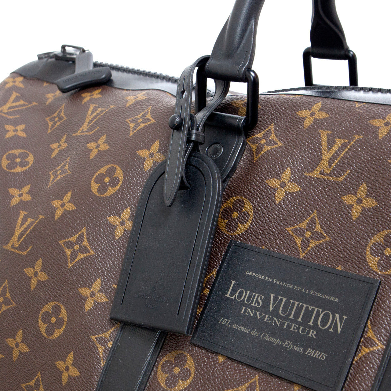 Exclusive Louis Vuitton Monogram Waterproof Keepall Bandouliere 55 — Alternate View 13