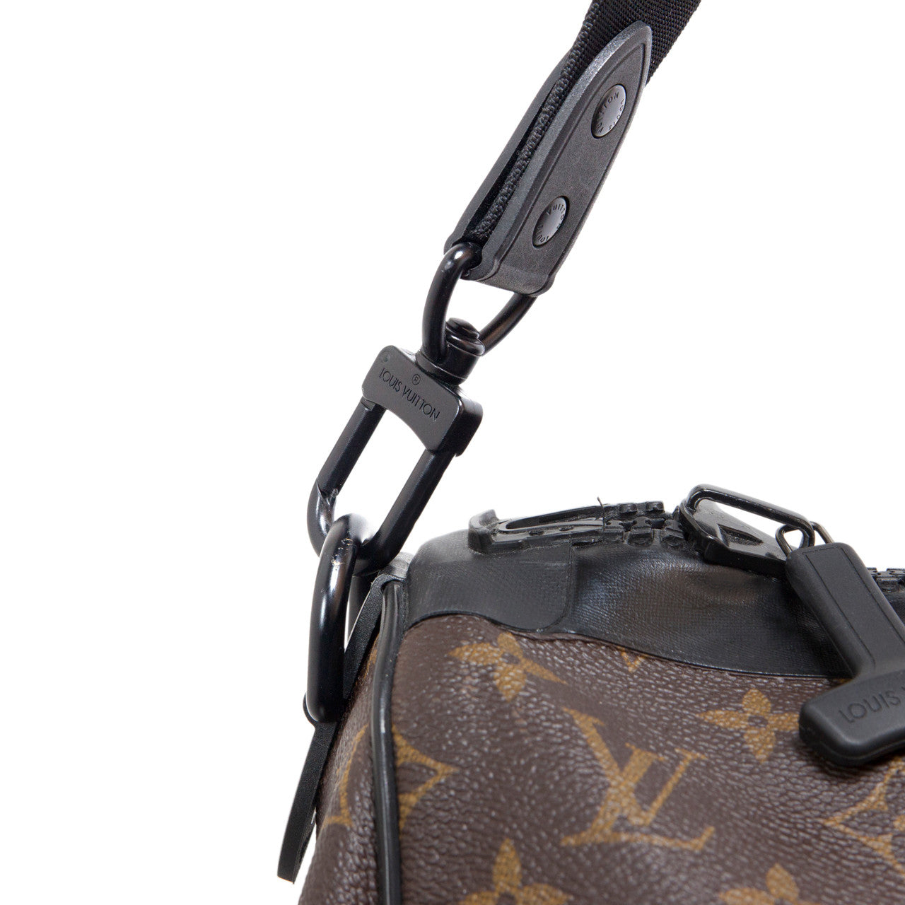 Exclusive Louis Vuitton Monogram Waterproof Keepall Bandouliere 55 — Lifestyle View