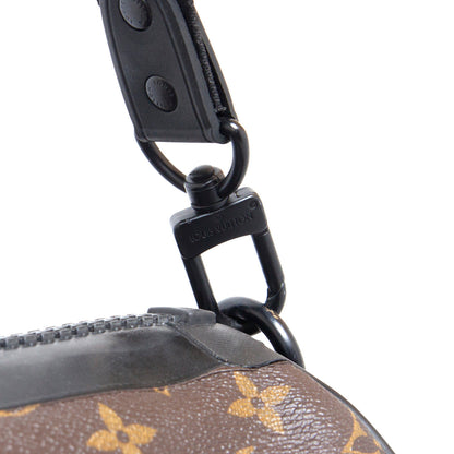 Exclusive Louis Vuitton Monogram Waterproof Keepall Bandouliere 55 — Detail View