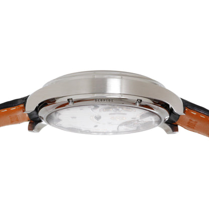 Exclusive IWC Stainless Steel Portugieser Hand-Wound Eight Days IW510203 — Back View