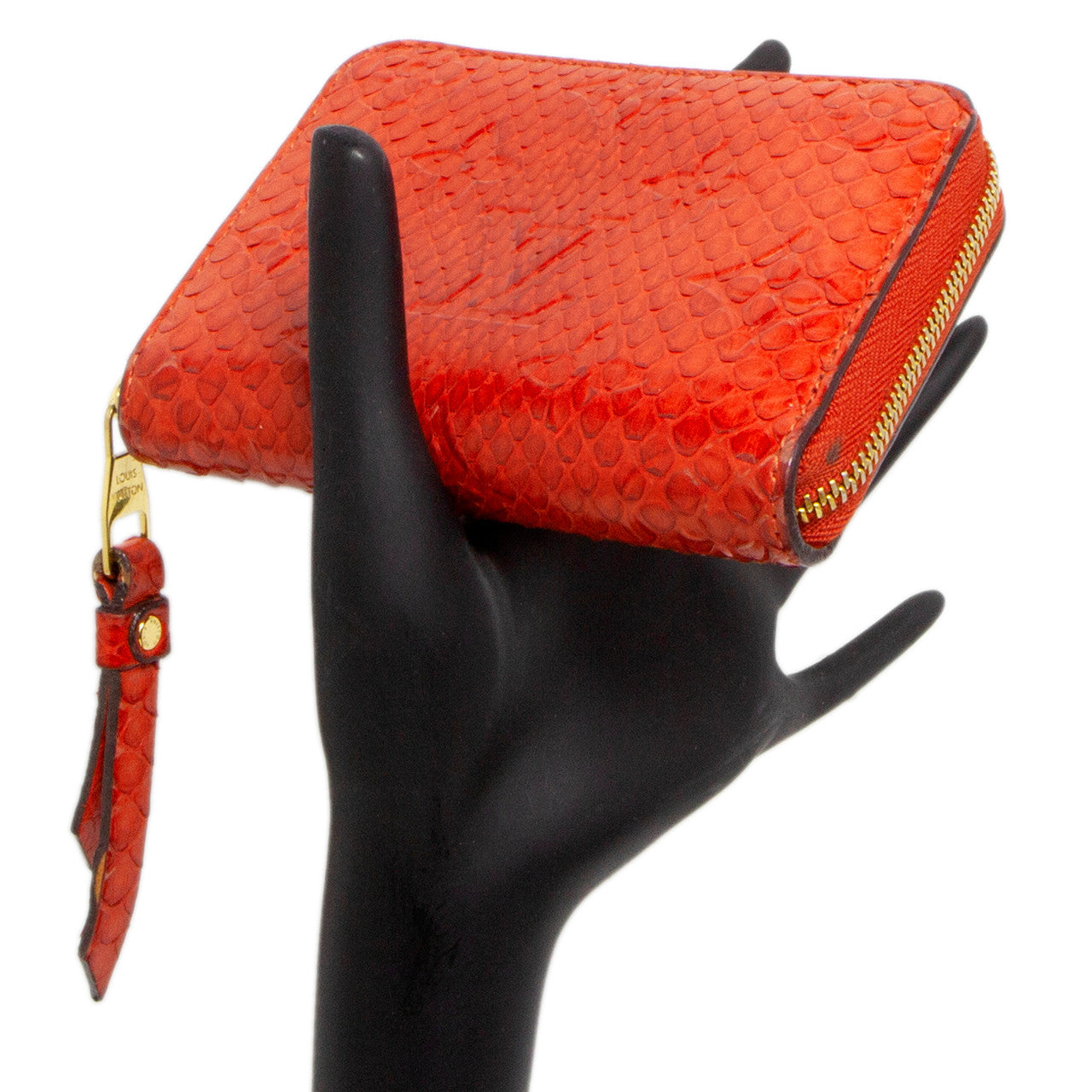 Exclusive Louis Vuitton Orient Python Zippy Coin Wallet — Lifestyle View