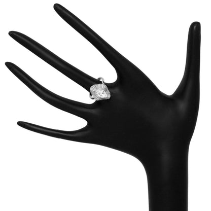 Exclusive 14K White Gold 1.38 Carat Marquis Diamond Ring — 3.5 — Top View