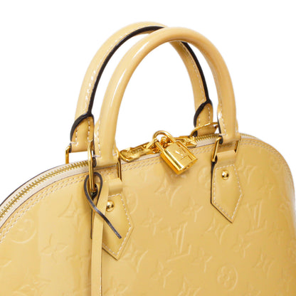 Exclusive Louis Vuitton Citrine Vernis Alma PM — Alternate View 9
