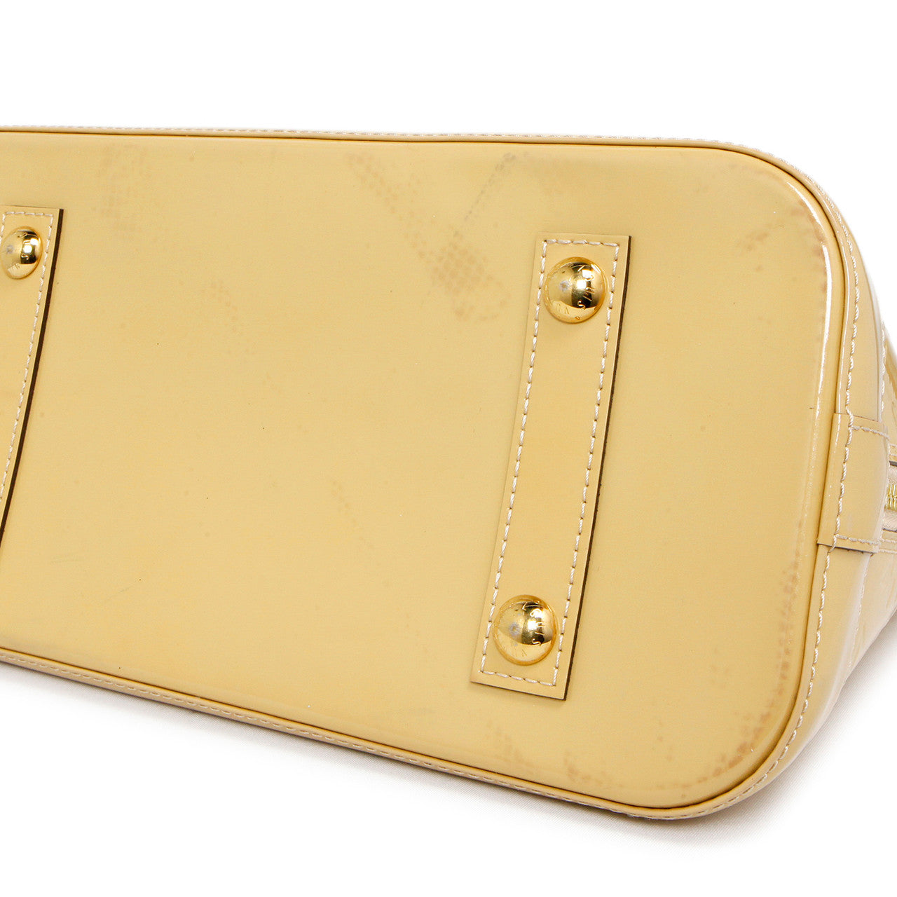 Exclusive Louis Vuitton Citrine Vernis Alma PM — Alternate View 7