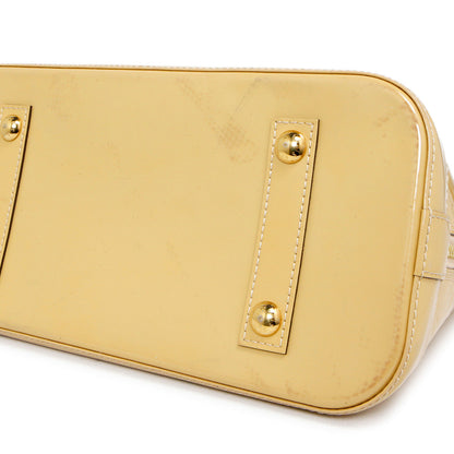 Exclusive Louis Vuitton Citrine Vernis Alma PM — Alternate View 7