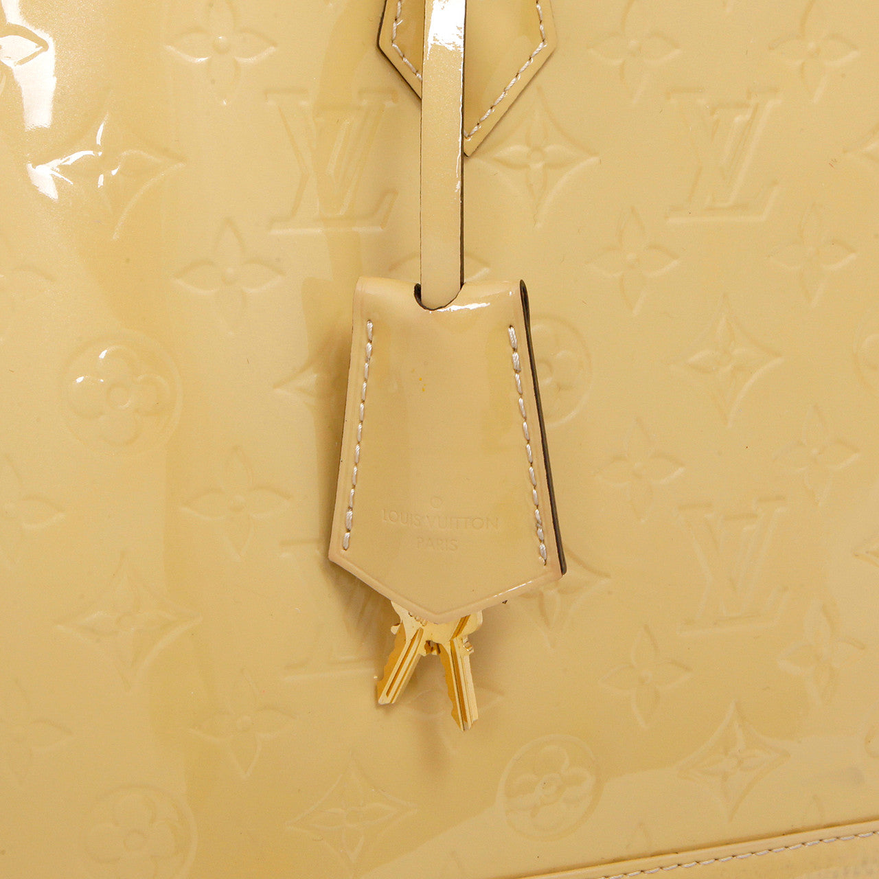 Exclusive Louis Vuitton Citrine Vernis Alma PM — Alternate View 17