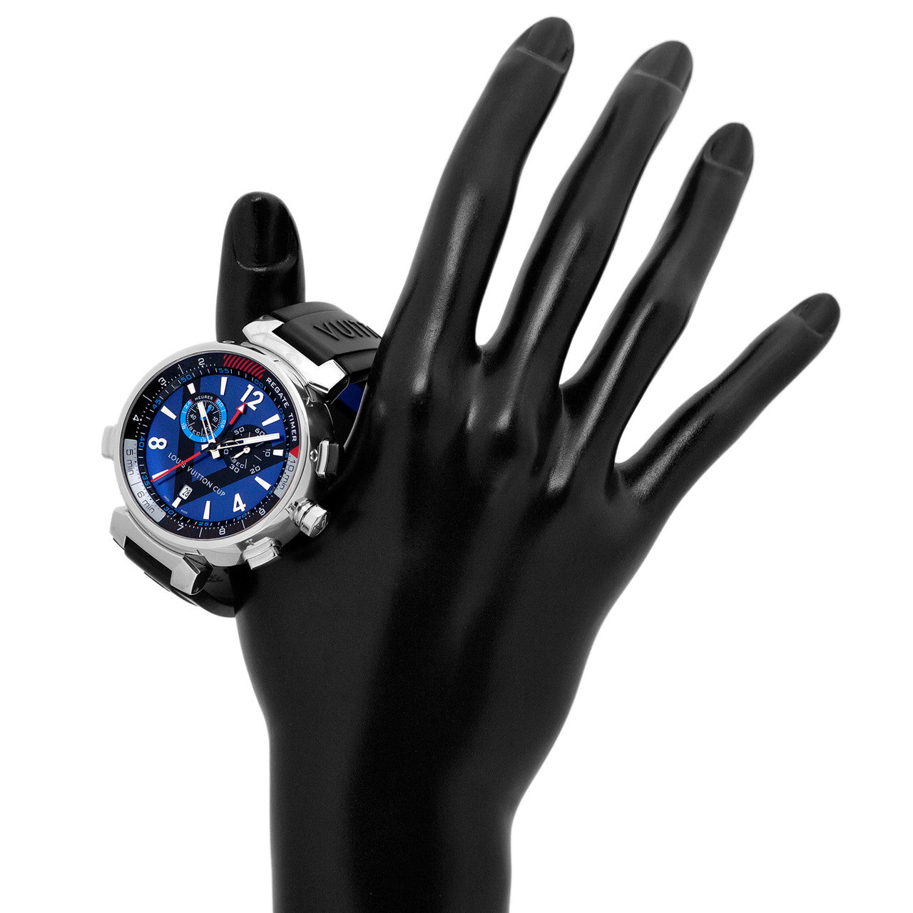 Exclusive Louis Vuitton Tambour Regatta Chronograph Q102D — Lifestyle View