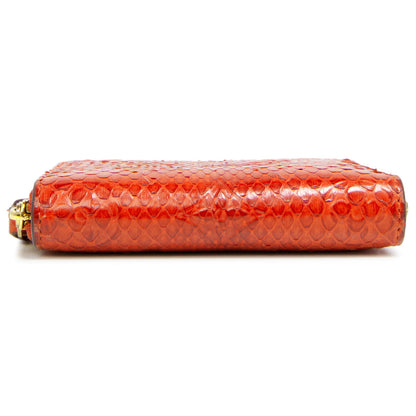 Exclusive Louis Vuitton Orient Python Zippy Coin Wallet — Back View