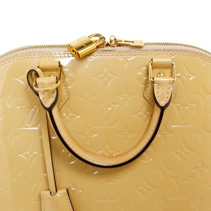 Exclusive Louis Vuitton Citrine Vernis Alma PM — Alternate View 16