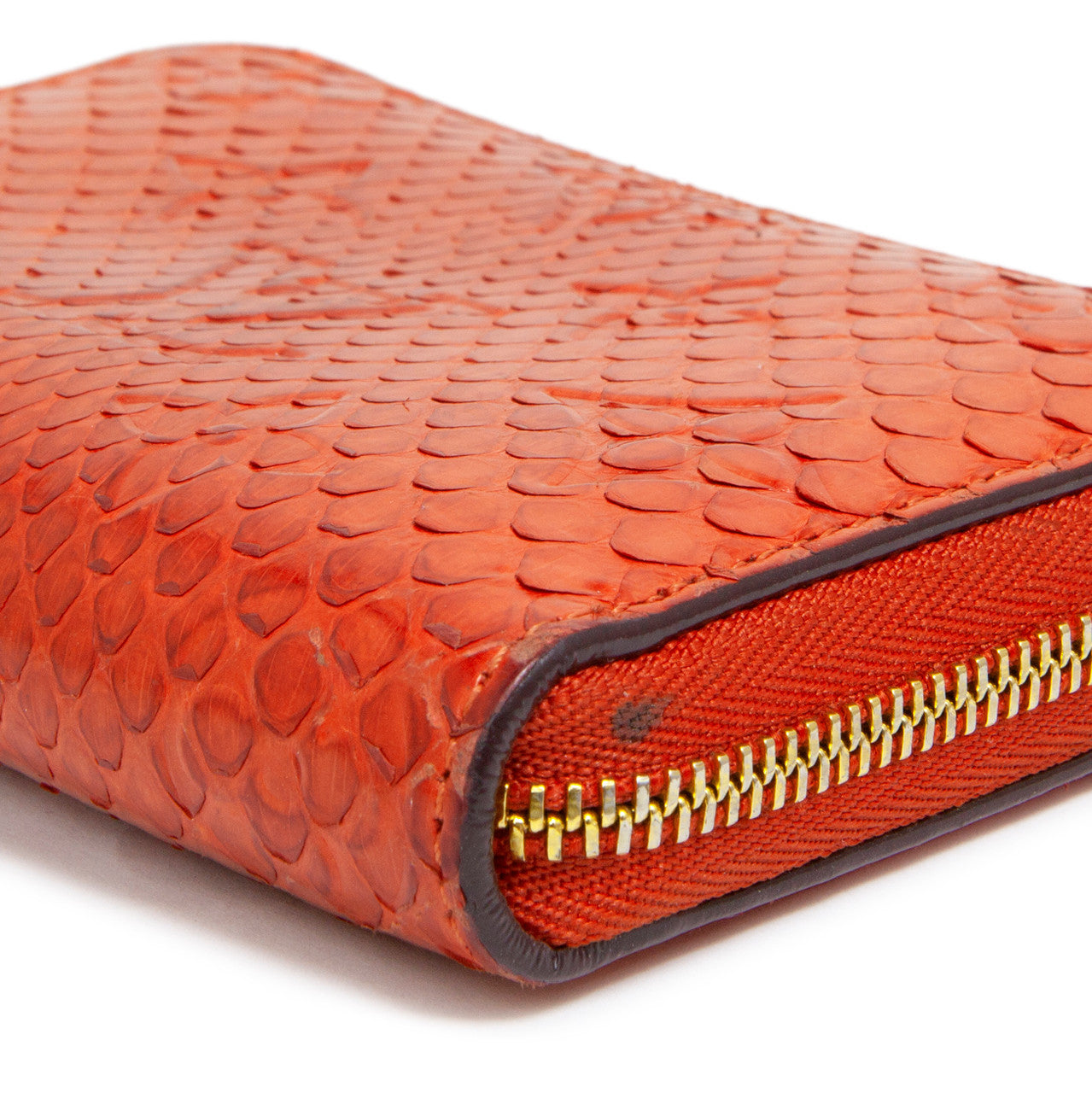 Exclusive Louis Vuitton Orient Python Zippy Coin Wallet — Detail View