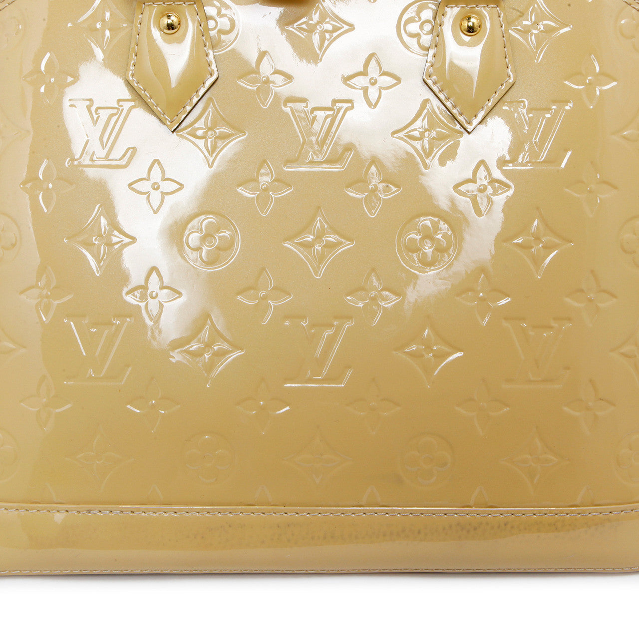 Exclusive Louis Vuitton Citrine Vernis Alma PM — Alternate View 18