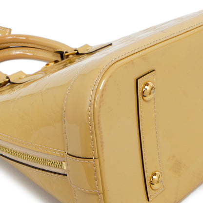 Exclusive Louis Vuitton Citrine Vernis Alma PM — Lifestyle View