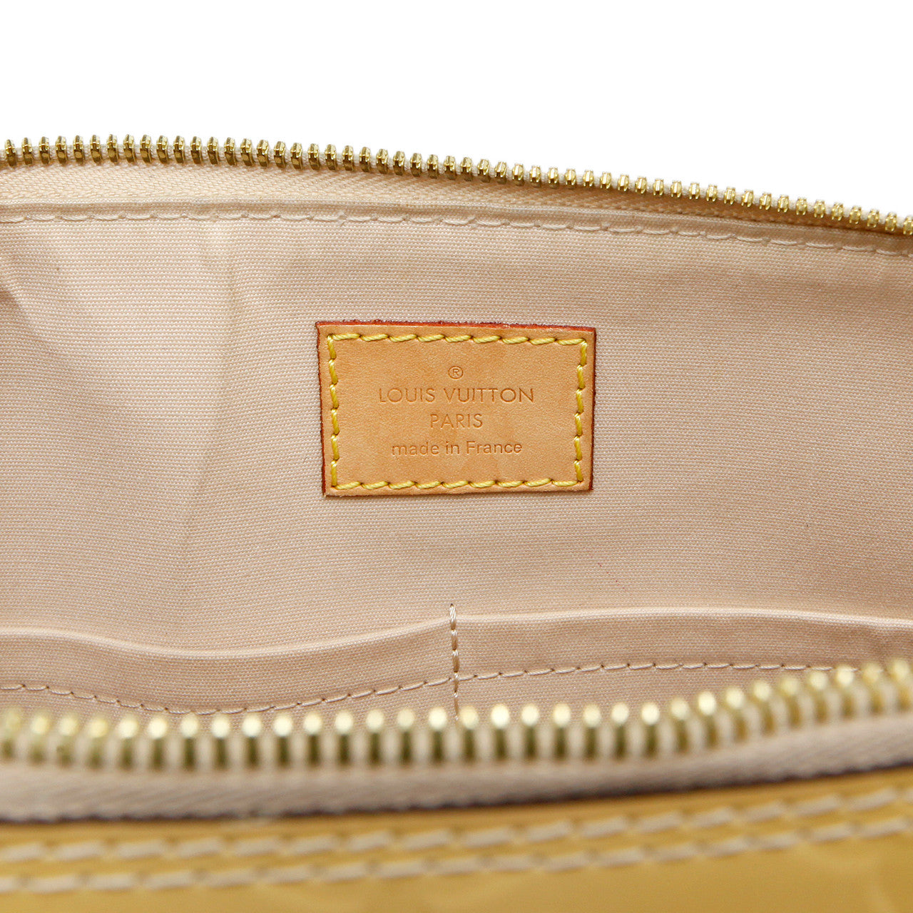 Exclusive Louis Vuitton Citrine Vernis Alma PM — Alternate View 22