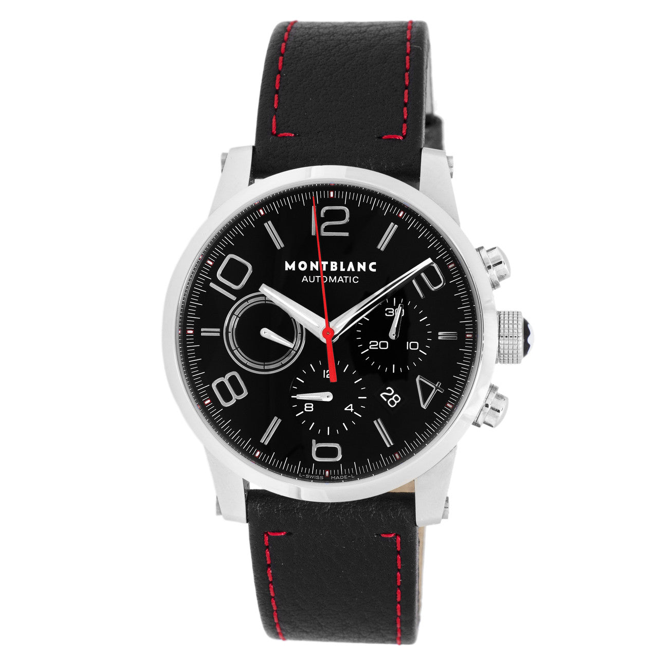 Exclusive Montblanc Timewalker Chronograph Watch 109345 — Front View