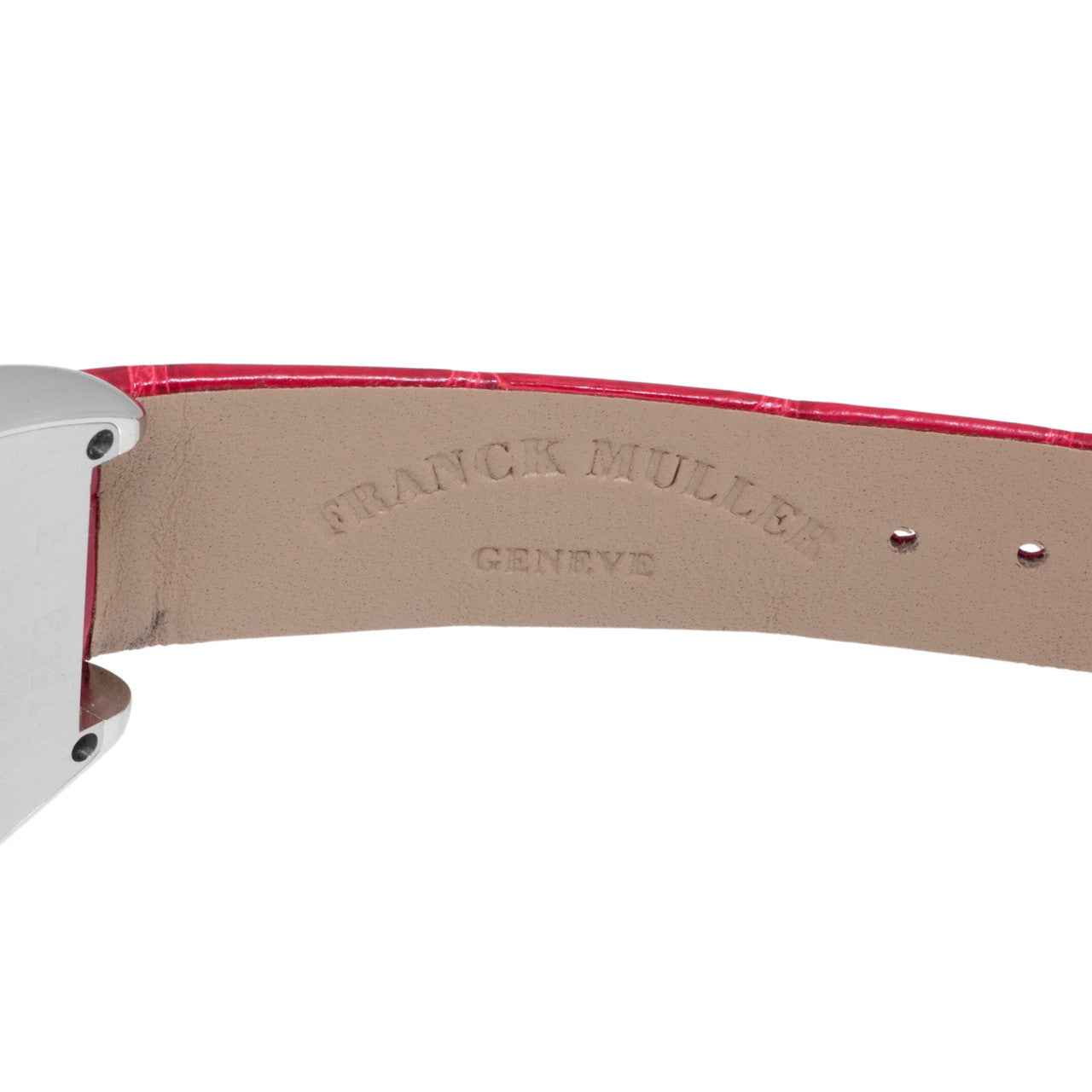 Exclusive Franck Muller Stainless Steel Cintree Curvex Quartz Watch 7502 QZ — Top View