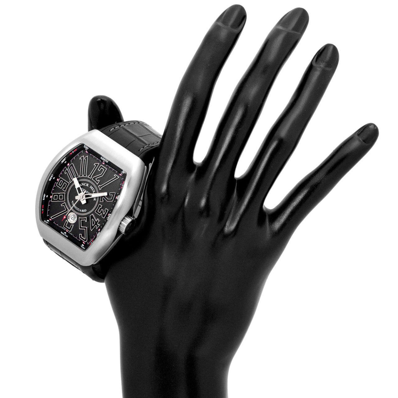 Exclusive Franck Muller Stainless Steel Vanguard  V 45 SC DT AC BR NR — Side View