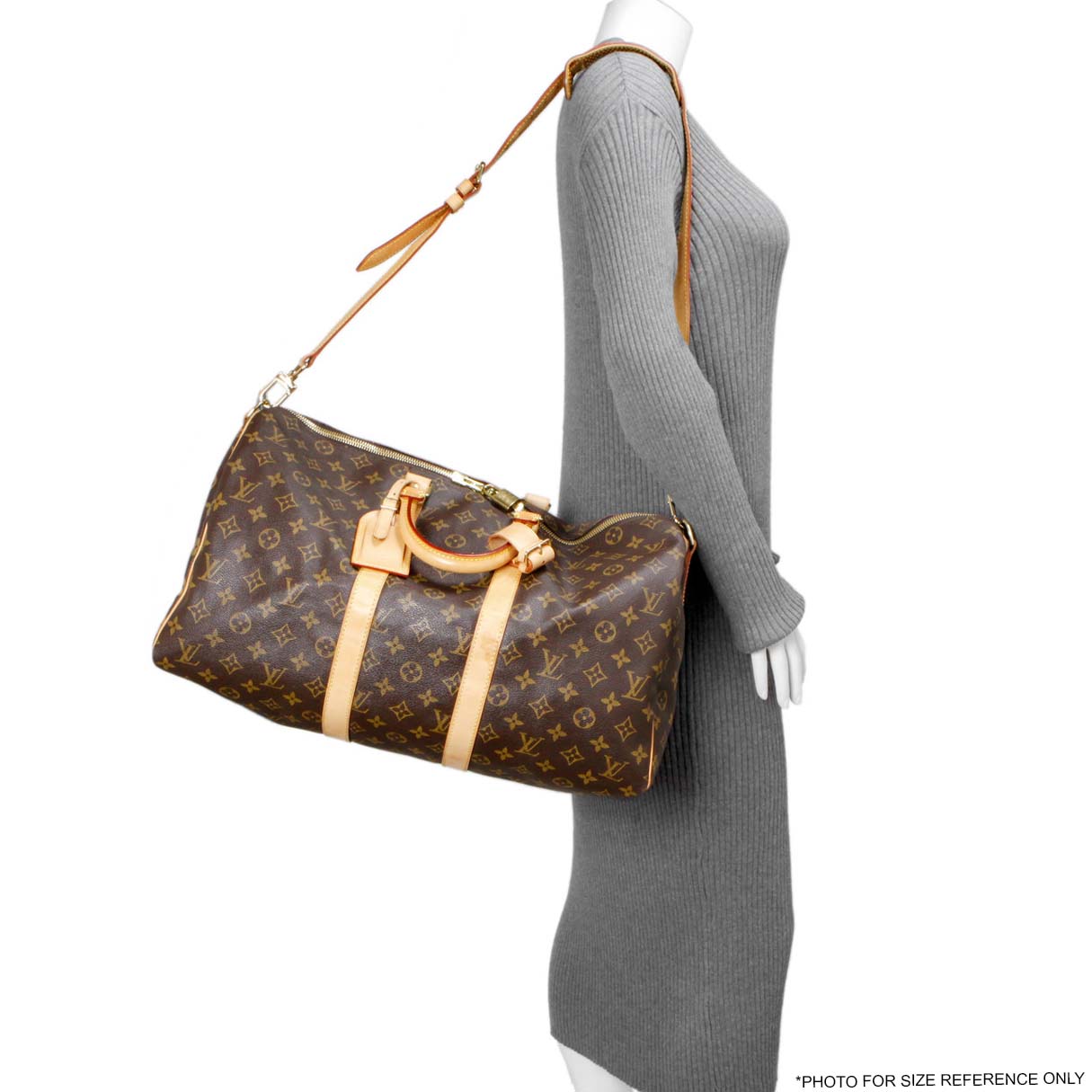 Exclusive Louis Vuitton Monogram Keepall 45 Bandouliere — Alternate View 11