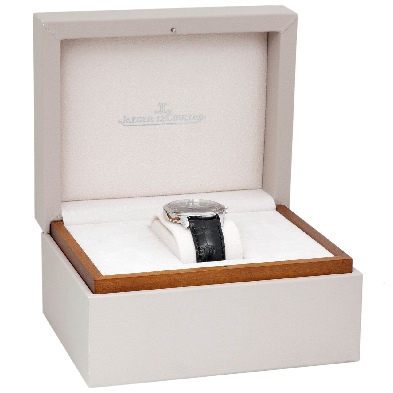 Exclusive Jaeger LeCoultre Master Control Date Q1548470 — Top View