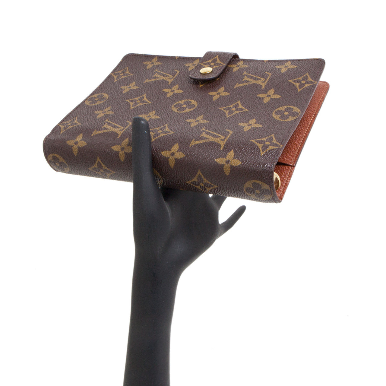 Exclusive Louis Vuitton Monogram Medium  Ring Agenda Cover — Top View