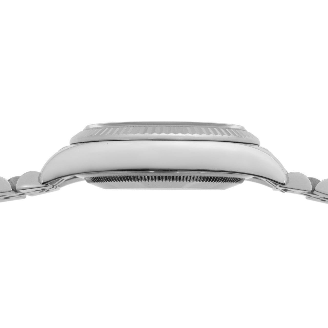 Exclusive Rolex Stainless Steel Diamond Dial 36mm Datejust 116234 — Side View