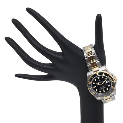 Exclusive Rolex 18K & Stainless Steel Submariner 116613 — Side View