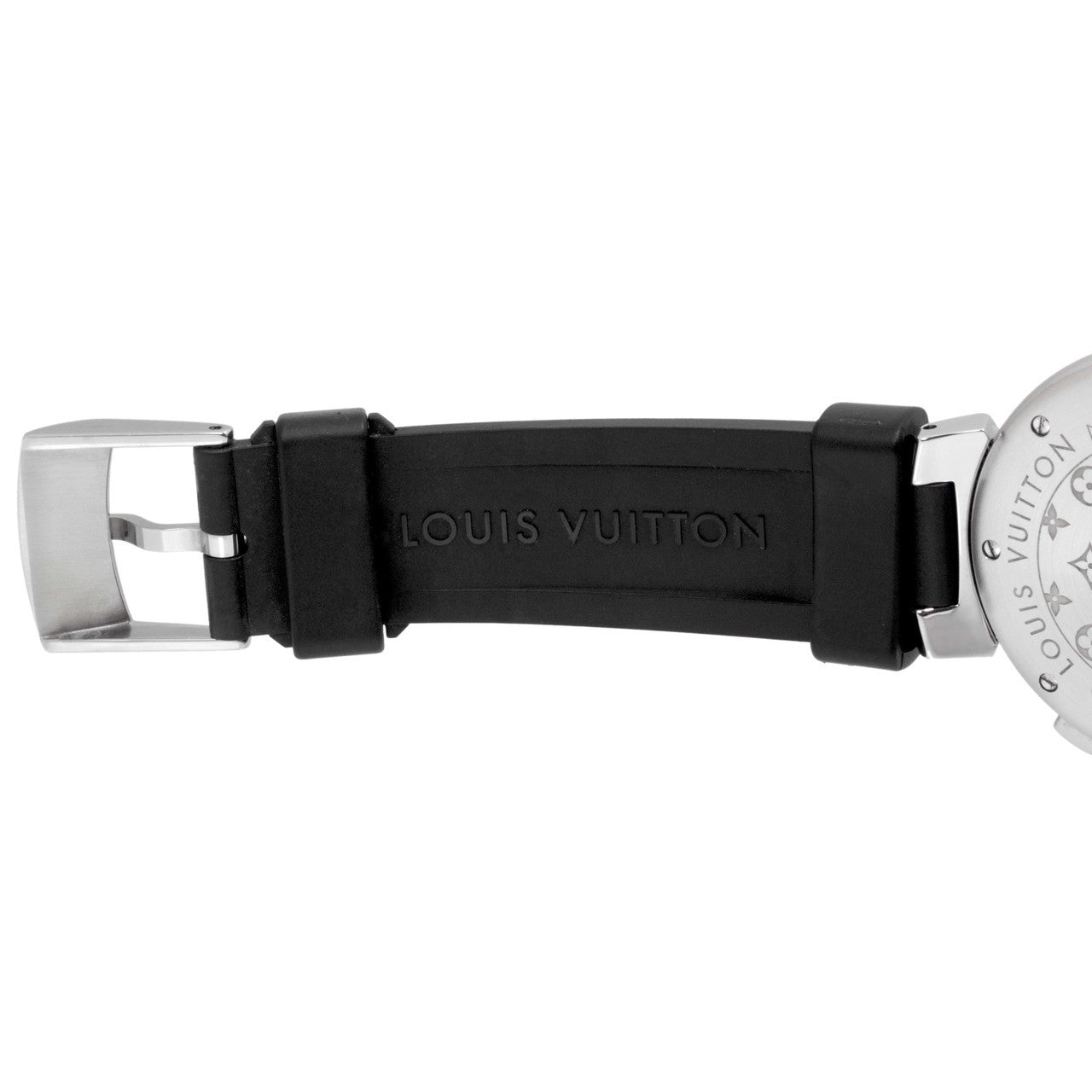Exclusive Louis Vuitton Tambour Lovely Cup Quartz Chronograph Q132G — Top View