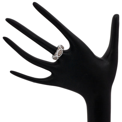 Exclusive 14K White Gold Fancy Brown Diamond Ring — Back View