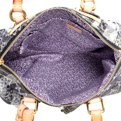 Exclusive Louis Vuitton Denim Patchwork Speedy 30 — Alternate View 11