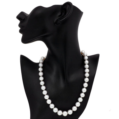 Exclusive 18" South Sea Pearl Necklace — Back View