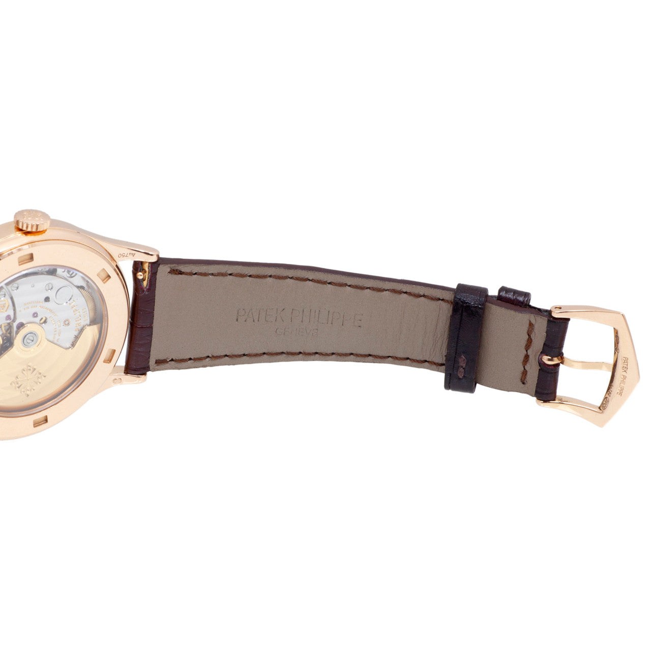 Exclusive Patek Philippe 18K Rose Gold Calatrava 5296R-010 — Side View