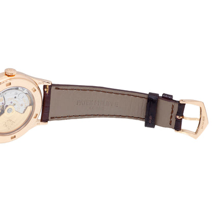 Exclusive Patek Philippe 18K Rose Gold Calatrava 5296R-010 — Side View