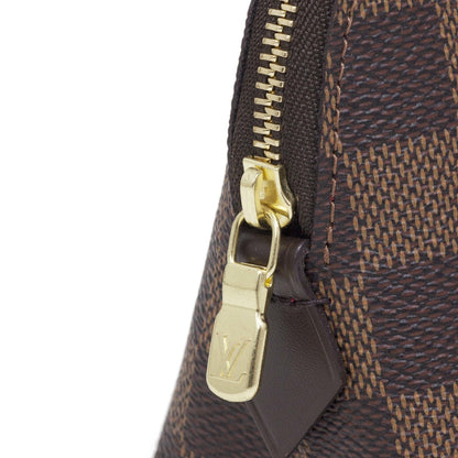 Exclusive Louis Vuitton Damier  Ebene Cosmetic Pouch — Alternate View 7