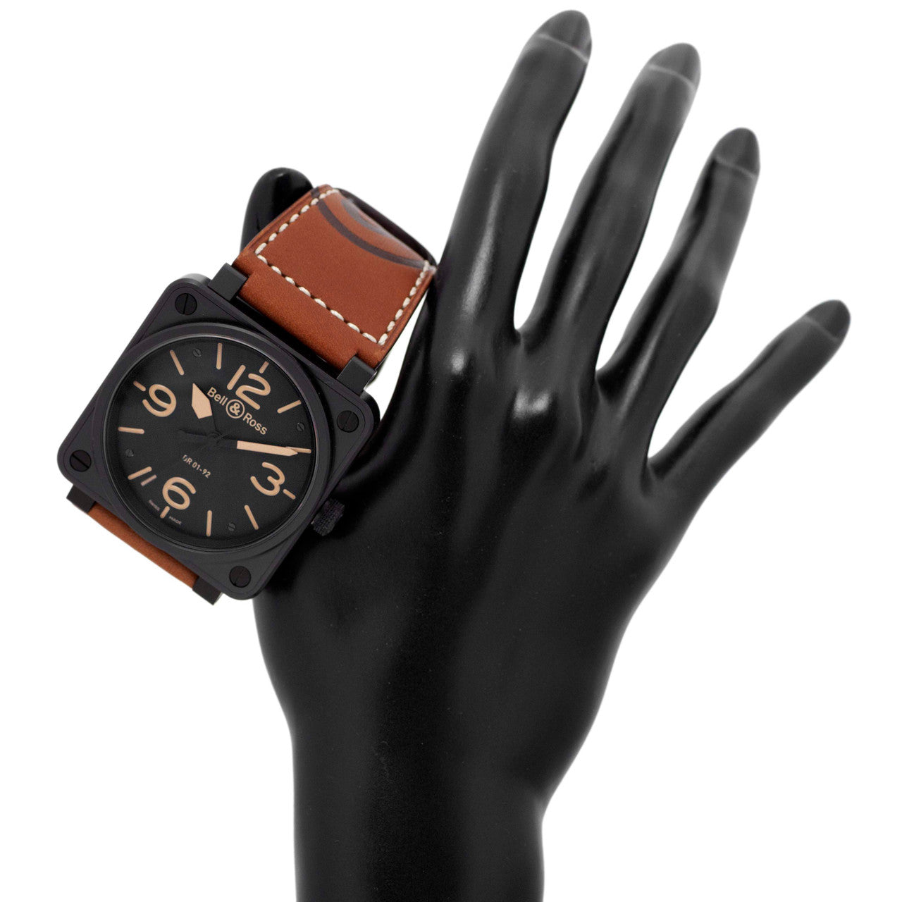 Exclusive Bell & Ross BR 01-92 HERITAGE Automatic Watch — Side View
