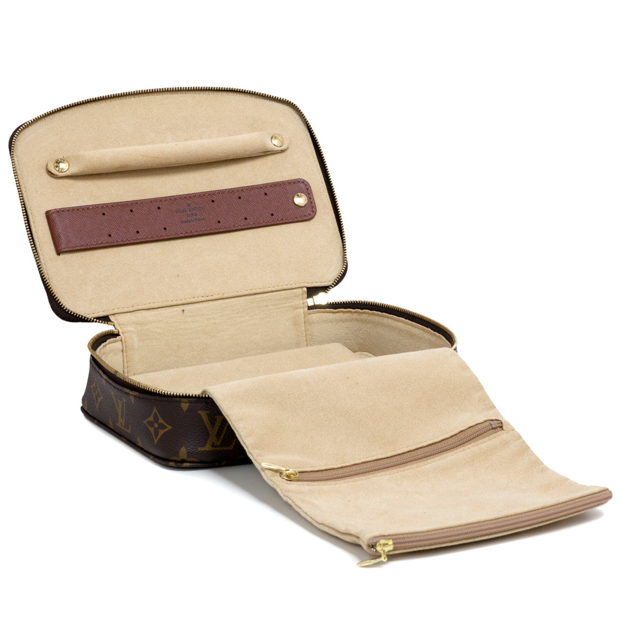 Exclusive Louis Vuitton Monogram Monte  Carlo Jewelry Box — Back View
