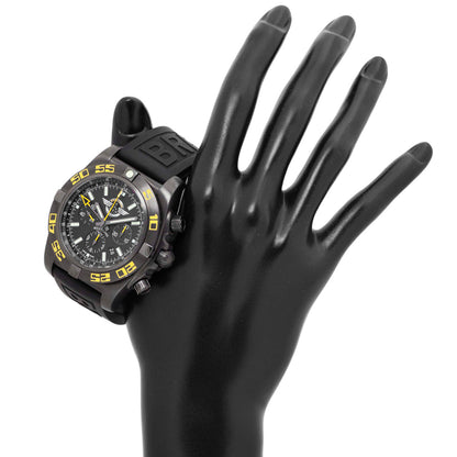 Exclusive Breitling PVD Chronomat GMT Jet Team American Tour MB0410 — Top View