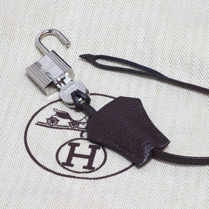 Exclusive Hermes Chocolate Togo Birkin 35 — Alternate View 18