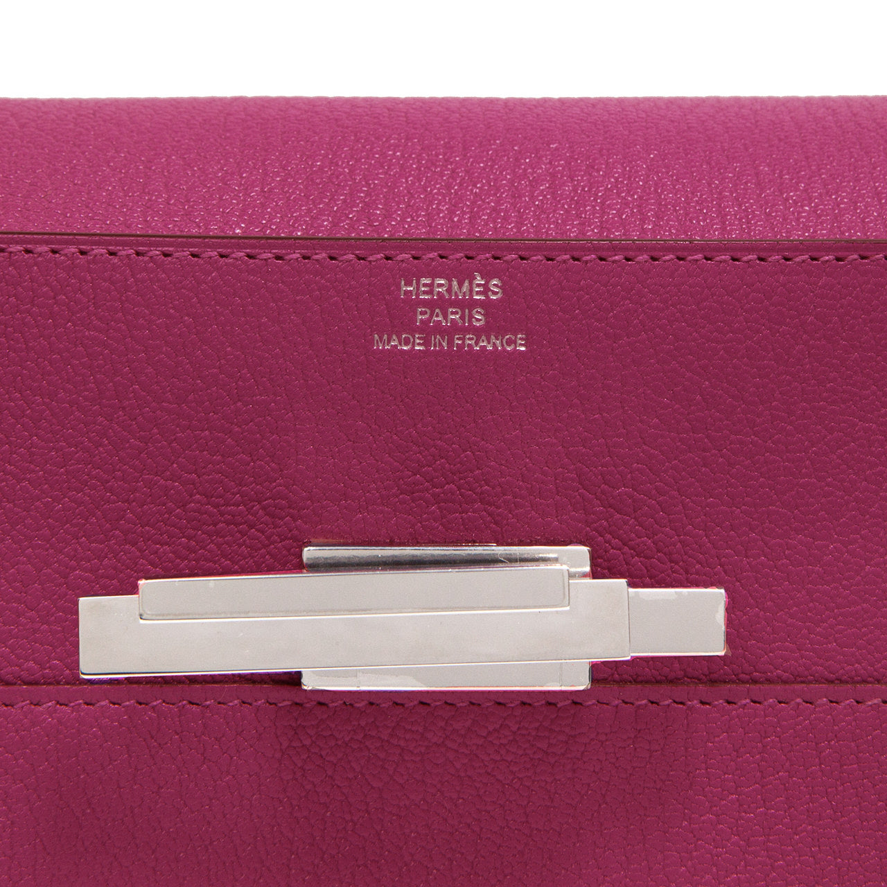 Exclusive Hermes Magnolia Chevre Mysore Cinhetic Mini Wallet — Alternate View 8