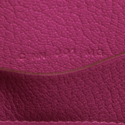 Exclusive Hermes Magnolia Chevre Mysore Cinhetic Mini Wallet — Alternate View 9