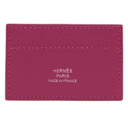 Exclusive Hermes Magnolia Chevre Mysore Cinhetic Mini Wallet — Alternate View 11