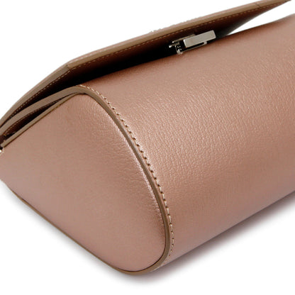 Exclusive Givenchy Rose Gold Calfskin Mini Pandora Box Chain Crossbody — Lifestyle View