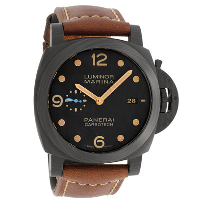 Exclusive Panerai Luminor Marina 1950 Carbotech 3 Days Automatic PAM00661 — Front View