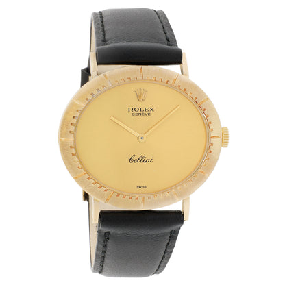 Exclusive Rolex 18K Yellow Gold Cellini 4083 — Front View