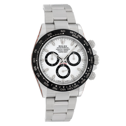 Exclusive Rolex Stainless Steel 'Panda' Cosmograph Daytona 116500 — Front View