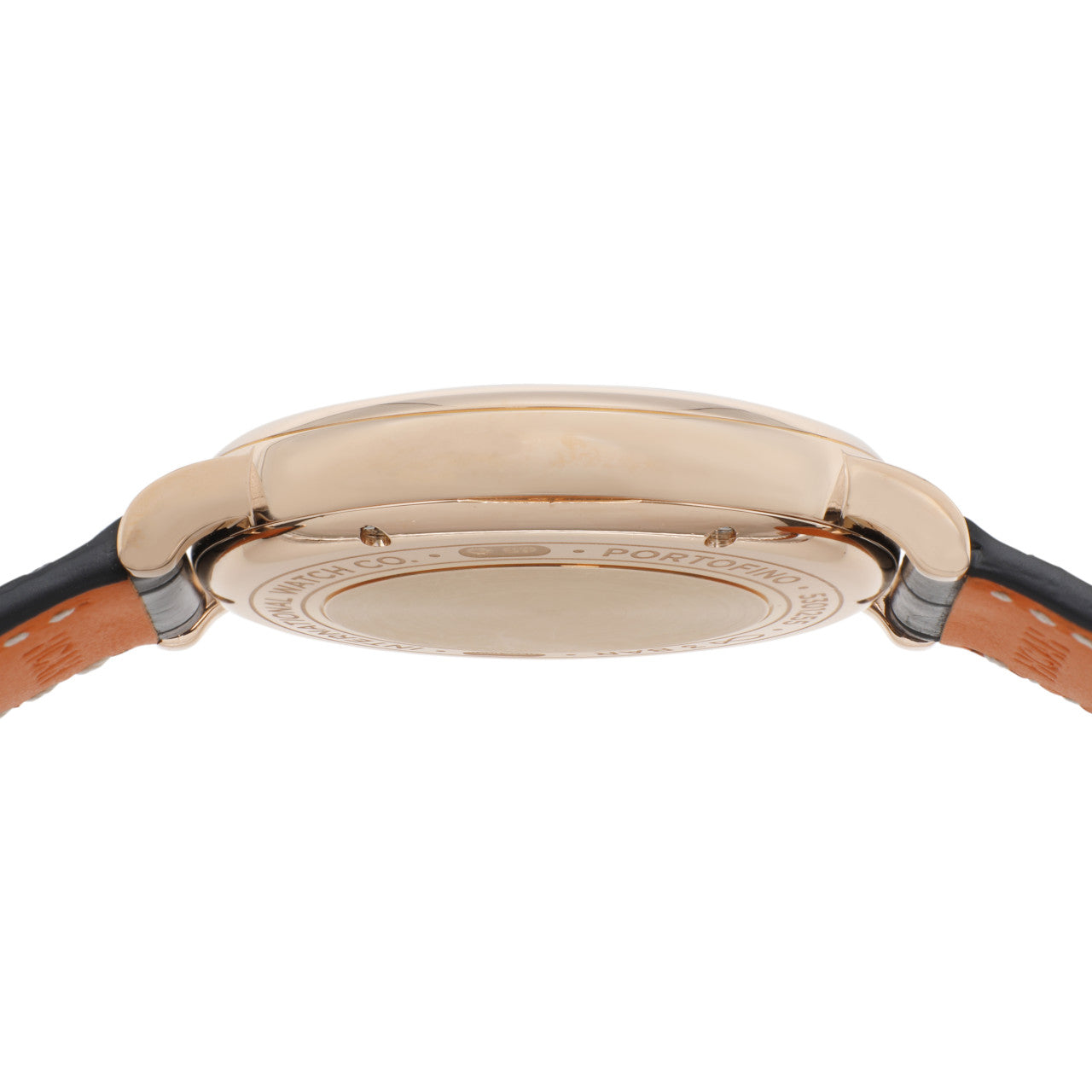 Exclusive IWC 18K Rose Gold Portofino 37 Automatic Watch IW458106 — Back View