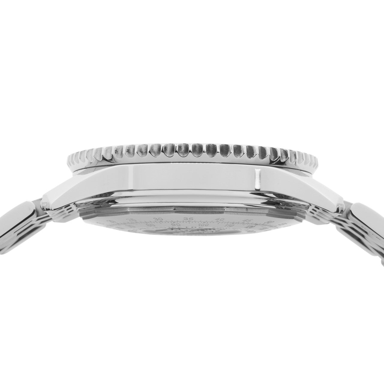 Exclusive Breitling Stainless Steel Navitimer 01 AB012012/BB01 — Back View